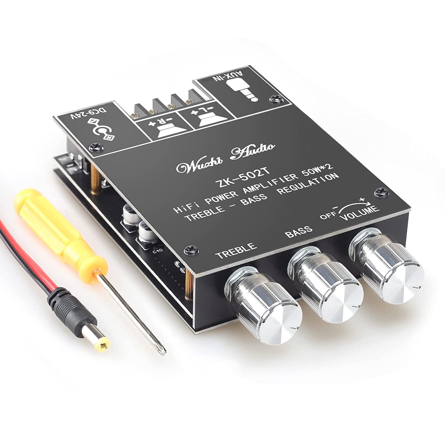 Damgoo Zk-502T Bluetooth Amplifier Board With Treble And Bass Control, T... - $32.95