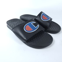 Champion Unisex Black Super Slide Slip-on Sandal Shoe Size Womens 8 - $15.83