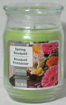 Ashland Scented Candle NEW 17 oz Large Jar Single Wick SPRING BOUQUET - £15.37 GBP