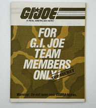 GI Joe Mobile Strike Force Team Pamphlet Harder To Find Than Toys! GAH - £15.02 GBP