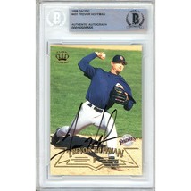 Trevor Hoffman San Diego Padres Auto 1998 Pacific #431 BAS Auth Autograph Slab - $129.99