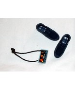 Barbie boyfriend Ken doll shoes blue fashionista plus Mattel ID moulded ... - €11,28 EUR