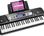 Rockjam 54-Key Keyboard Piano With Power Supply, Stand For Sheet Music, ... - $101.95