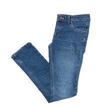 Levi’s Blue Denim Medium Wash Adjustable Jeans Girl’s Size 14 - £11.08 GBP