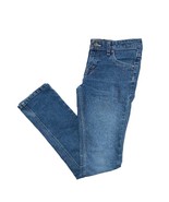Levi’s Blue Denim Medium Wash Adjustable Jeans Girl’s Size 14 - £10.95 GBP