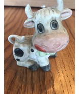 Collectible Rare Cow Figurine Ships N 24h - $41.98