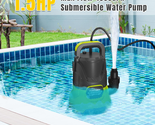 Sump Pump Submersible 1.5HP 4500GPH Utility Water Removal Pump Portable ... - $161.98