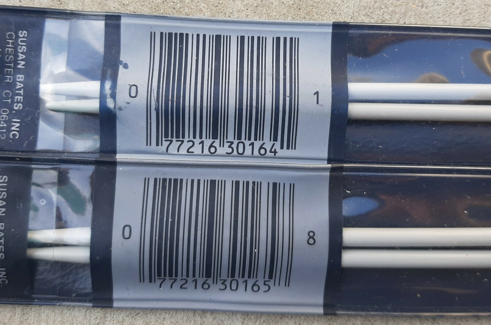 Susan Bates Quicksilver Knitting Needles Lot of 2 Pairs (a Size 5 & a Size 4) Item image 3