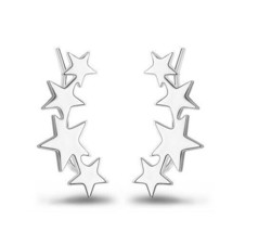 Graduating star ear climbers - $9.99