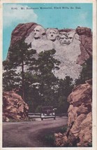Mt. Rushmore Memorial Black Hills South Dakota SD 1940 to Winfield Postc... - $2.99