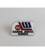 Vintage 200 Bowling Santa Anita Lanes Lapel Hat Pin - $154.45 MXN