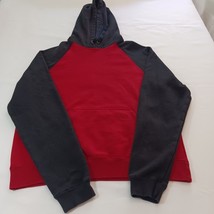 Starter RM39151 Men’s Red &amp; Black Drawstring Hoodie Sweatshirt Size M (3... - €11,26 EUR