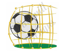 Soccer Goal - Machine Embroidery Design - £2.78 GBP