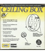 1/2&quot; Shallow Ceiling box For Ceiling Fan Chandelier Light Fixture HUBBEL... - $30.55