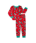Disney Minnie Mouse Girls Exclusive Christmas Pajamas Set, Size XS/XCH(4/5) - £12.40 GBP