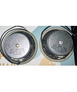 2 Project Speakers 2-1/2&quot; 45 Ohms 0.25 Watt New W/ Rubber Gasket - $14.84 CAD