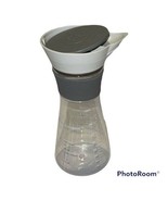 Pampered Chef Measure Mix Pour Salad Dressing Cruet Bottle Container Recipe - $15.81