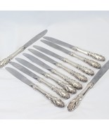 Towle Antique Flutes Dinner Knives  Silverplate 10-1/4&quot;  Lot of 10 - $1,261.35 MXN