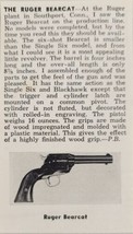 1958 Print Ad Ruger Bearcat Single Six Model Revolvers Southport,Connecticut - £5.64 GBP