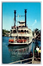 Disneyland Mark Twain Riverboat C-9 Anaheim CA UNP Chrome Postcard U14 - £3.16 GBP