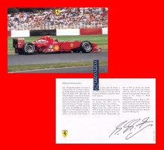 2000 Ferrari Formula 1 &amp; Michael Schumacher Vintage Tarjeta De Color... - £23.50 GBP