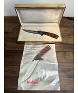 Kershaw Oregon USA Limited AMERICAN BALD EAGLE Wood Fixed Blade Bowie Knife Box - $74.99