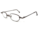 Vintage la Eyeworks Eyeglasses Frames ELOISE 445 Matte Brown Round 42-20... - £51.58 GBP