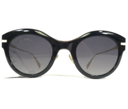 OMEGA Sonnenbrille OM0023-H 01A Schwarz Gold Cat Eye Rahmen mit Violett Gläser - £112.16 GBP