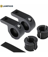 Universal Led Bar Work Light Clamp Mount Kit 3/4-1.25&quot; Tube Clamp Roof R... - $376.41 MXN