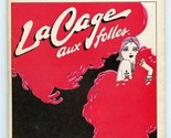 La Cage aux Folles Playbill Palace George Hearn Gene Barry Harvey Fierst... - $11.88