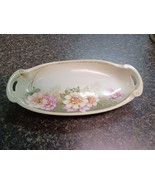 Vtg RS Tillowitz Silesia Split Handled Relish Tray With Painted Flowers ... - $748.63 MXN