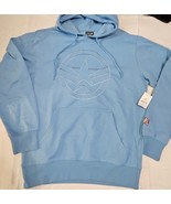 Marvel Captain America Hoodie Sweatshirt Embroidered Bioworld Unisex Med... - $25.00