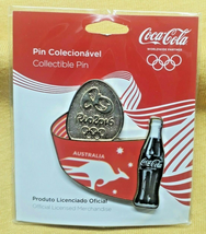 *NEW* - Pin Olympic Games Rio 2016 - Limited edition Coke Badge - Australia - $9.90