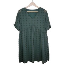 NWT Kirundo | Green Textured Dot Dress, womens size medium - £22.06 GBP