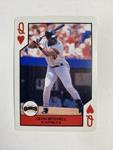 1990 Playing Card Kevin Mitchell Baseball San Francisco Giants - £0.83 GBP