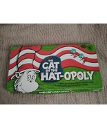 Monopoly Dr. Seuss&#39; The Cat In The Hat-Opoly Board Game  Rare Vintage - $220.71 MXN