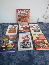 Lot of 7 Mr. Food Cookbooks Pasta Chicken Dessert Hard Cover - £18.78 GBP
