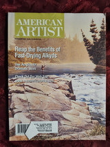 AMERICAN ARTIST November 2001 Robert Dance Thomas Kinkade Daryl Bryant - £9.96 GBP