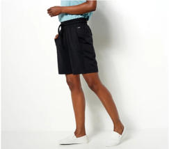 zuda Z-Cool Straight Leg Semi Fit Shorts with Pockets (Black, 2XS) A483282 - $16.80
