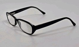 WP2010 BK/CR Black Rectangular Eyeglasses Frames 53 16 140 FRAMES ONLY - $434.45 MXN