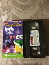 VeggieTales Larry Boy &amp; The Rumor Weed VHS Lesson In The Power Of Words ... - $11.88