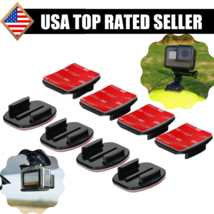 (8-Pack) Flat &amp; Curved 3M Adhesive Mount Sticky Pads For GoPro HERO 12/1... - €6,41 EUR