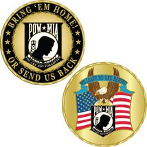 U.S Military Challenge Coin-POW MIA - £9.96 GBP