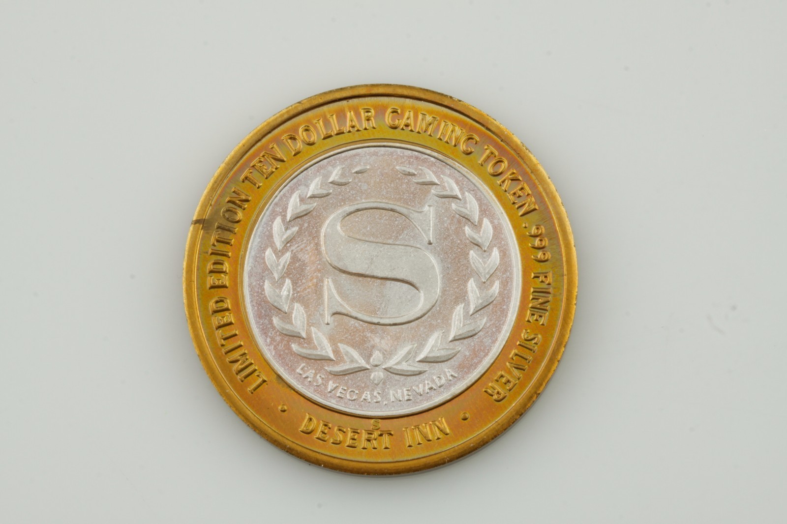 Sheration, Desert Inn Ten Dollar Gaming Token .999 Fine Silver Coin-
show ori... Item image 4