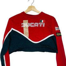 Ducati Motorcycles Long Sleeve Crop Top Sz Small - $18.00