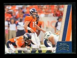2011 Panini Threads Football Trading Card #47 Tim Tebow Denver Broncos - £3.87 GBP