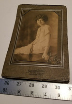 Home Treasure Antique Photo Teen Girl Photograph Card Margaret High School 1925 - £18.90 GBP