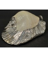 Solid Silver Part Coated Shell Benincasa Italy - £140.63 GBP