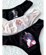 Anime Thong with Bow, thong, kawaii underwear, Thong wear for Anime Fans - $21.00