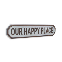 Cheungs Decorative Galvanized Metal Wall Sign - Our Happy Place - $67.60